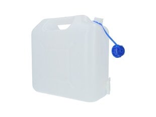 Канистра для воды с краном 15 л, CARPOINT 0110092 цена и информация | Уличные контейнеры, контейнеры для компоста | 220.lv
