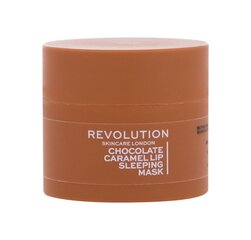 Маска для губ Revolution Skincare Lip Sleeping Mask Chocolate Caramel, 10 г цена и информация | Помады, бальзамы, блеск для губ | 220.lv