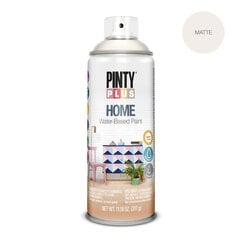 Ūdens bāzes matēta aerosola krāsa White Milk HOME PintyPlus 400ml cena un informācija | Krāsas | 220.lv
