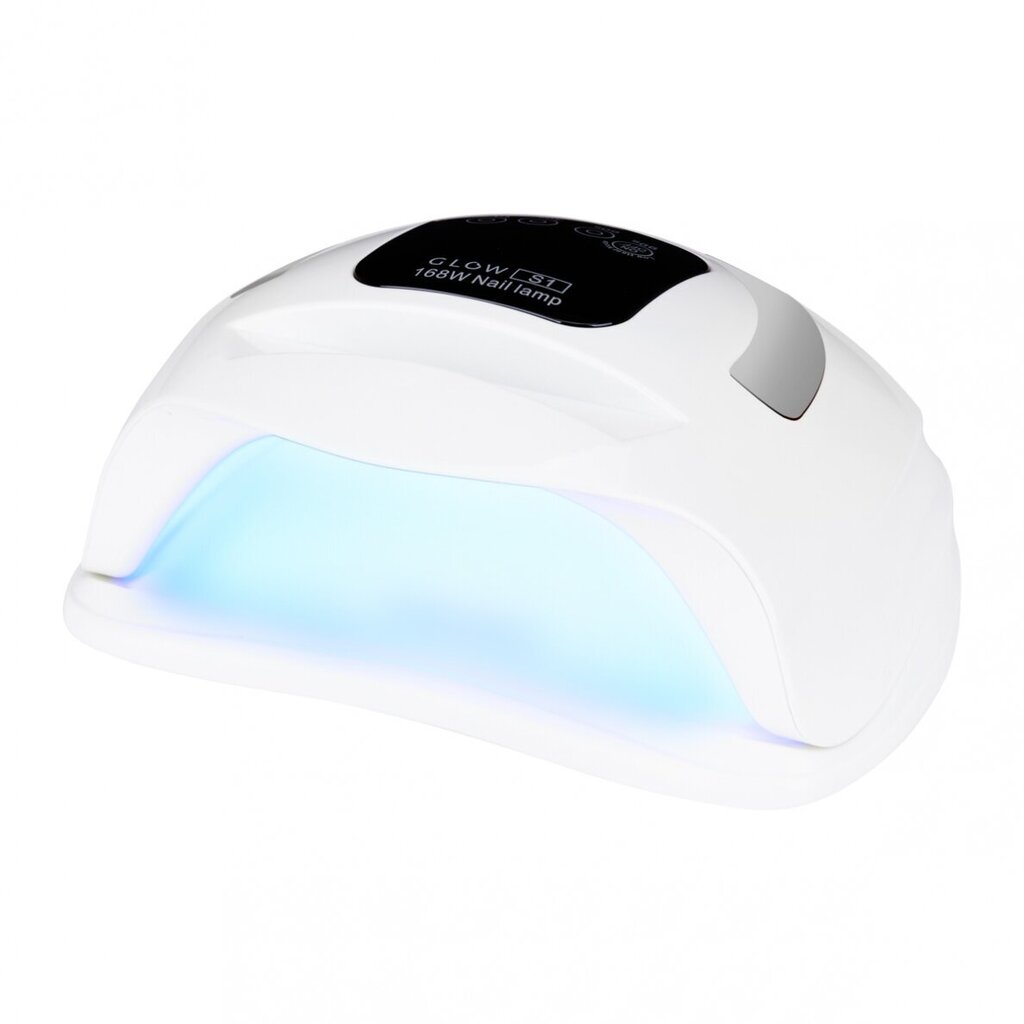 Activeshop UV/LED S1 Glow Dual 168W White Silver цена и информация | Pedikīra, manikīra piederumi | 220.lv