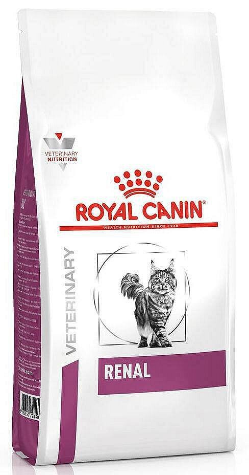 Royal Canin ar hronisku nieru mazspēju kaķiem Renal, 0,4 kg cena un informācija | Sausā barība kaķiem | 220.lv