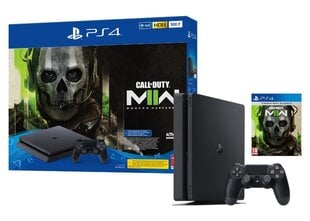 Spēļu konsole SONY PlayStation 4 (PS4) Slim 500GB (melna)(Call of Duty Modern Warfare II) cena un informācija | Sony Datortehnika | 220.lv