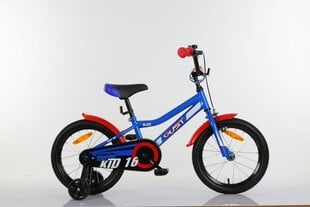 Детский велосипед Gust Blaze, 16", синий цена и информация | Велосипеды | 220.lv