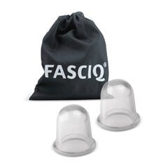 Набор силиконовых чашек FASCIQ® (2 шт.) цена и информация | Аксессуары для массажа | 220.lv