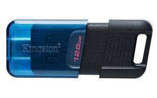 Kingston 128GB DataTraveler 80 M, USB-C 3.2 Gen 1 цена и информация | USB накопители | 220.lv