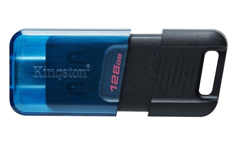 Kingston 128GB DataTraveler 80 M, USB-C 3.2 Gen 1 cena un informācija | USB Atmiņas kartes | 220.lv