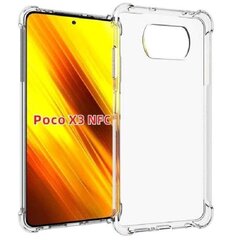 Чехол Evelatus для Xiaomi Poco X3 / Poco X3 NFC / Poco X3 Pro, прозрачный цена и информация | Чехлы для телефонов | 220.lv