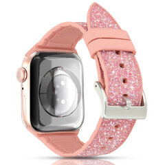 Kingxbar Crystal для Apple Watch 6/5/4/3/2 ( 44 мм / 42 мм ), розовый цена и информация | Аксессуары для смарт-часов и браслетов | 220.lv