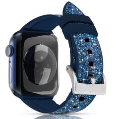 Kingxbar Crystal для Apple Watch 6/5/4/3/2 ( 40 мм / 38 мм ), синий цена и информация | Аксессуары для смарт-часов и браслетов | 220.lv