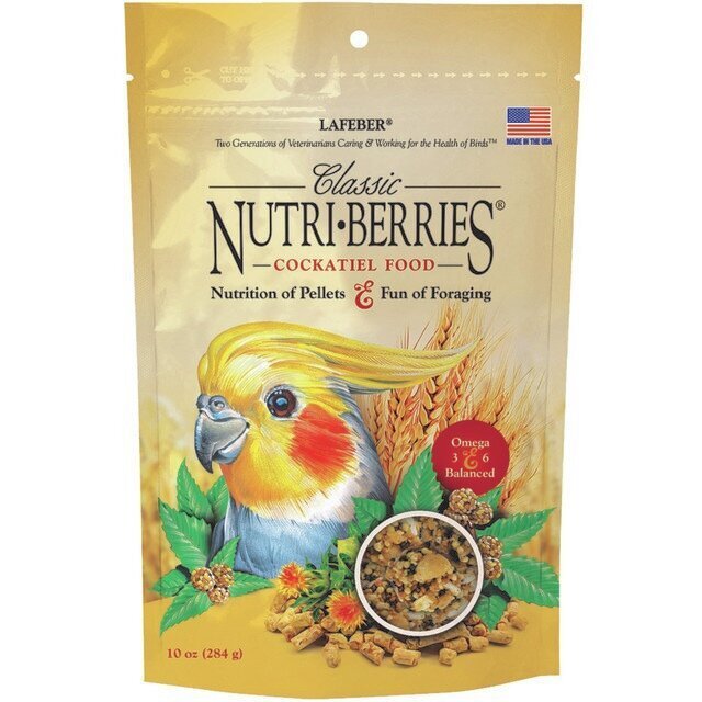 Barība maziem un vidējiem putniem Lafeber's Nutri-Berries, 284 g цена и информация | Putnu barība | 220.lv