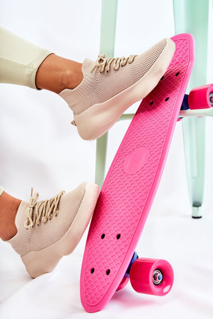Uzvelkami sieviešu sporta apavi gaiši smilškrāsas Dalmiro 20527-H cena un informācija | Sporta apavi sievietēm | 220.lv