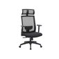 Biroja krēsls OBN55BK, melns cena un informācija | Biroja krēsli | 220.lv