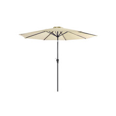 Зонт Ø 300 см, бежевый цена и информация | Зонты, маркизы, стойки | 220.lv