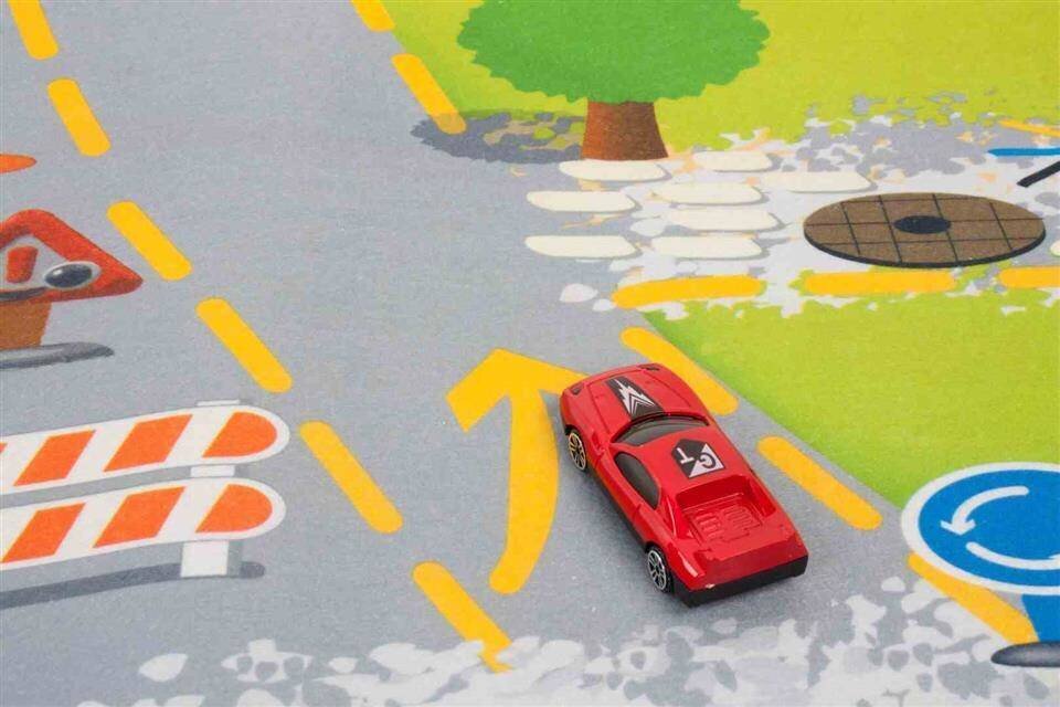 Paklājs ar automašīnām cena un informācija | Rotaļlietas zīdaiņiem | 220.lv
