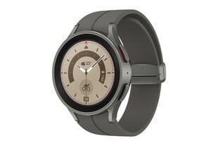 Samsung Galaxy Watch 5 Pro (LTE, 45 mm), Gray Titanium SM-R925FZTADBT cena un informācija | Viedpulksteņi (smartwatch) | 220.lv