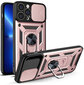 Hybrid Armor Camshield piemērots iPhone 13 Pro, rozā cena un informācija | Telefonu vāciņi, maciņi | 220.lv