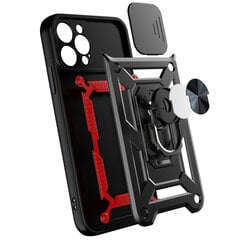 Hybrid Armor Camshield piemērots iPhone 14 Pro Max, zils cena un informācija | Telefonu vāciņi, maciņi | 220.lv