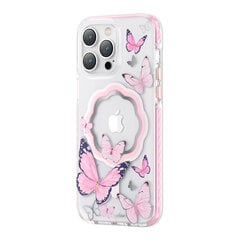 Kingxbar Butterfly Series для iPhone 14 Pro MagSafe, розовый цена и информация | Чехлы для телефонов | 220.lv