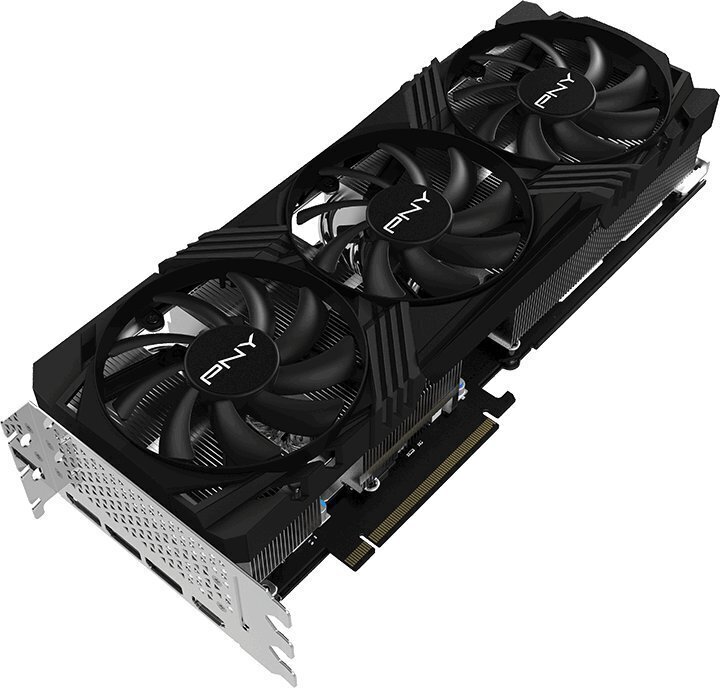 PNY GeForce RTX 4070 Ti 12GB VERTO Triple Fan DLSS 3 (VCG4070T12TFXPB1) cena un informācija | Videokartes (GPU) | 220.lv