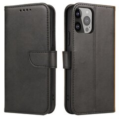 Magnet Case case for Honor X8 5G cover with flip wallet stand black цена и информация | Чехлы для телефонов | 220.lv