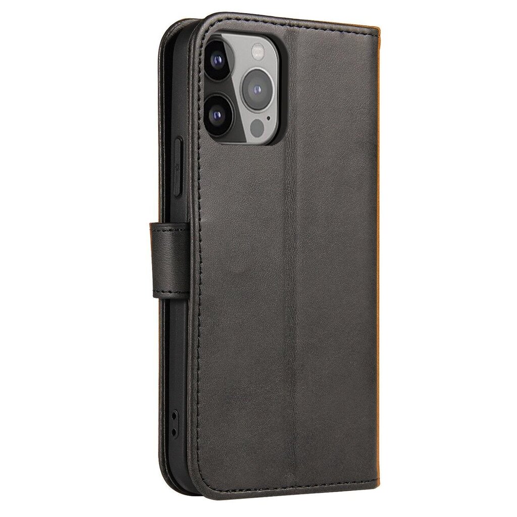 Magnet Case case for Honor X8 5G cover with flip wallet stand black цена и информация | Telefonu vāciņi, maciņi | 220.lv