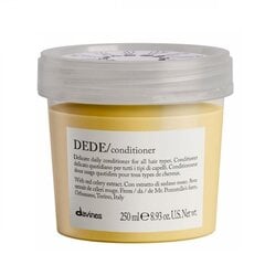 Mitrinošs kondicionieris visiem matu tipiem Davines Essential Haircare Dede Conditioner, 250 ml cena un informācija | Matu kondicionieri, balzāmi | 220.lv