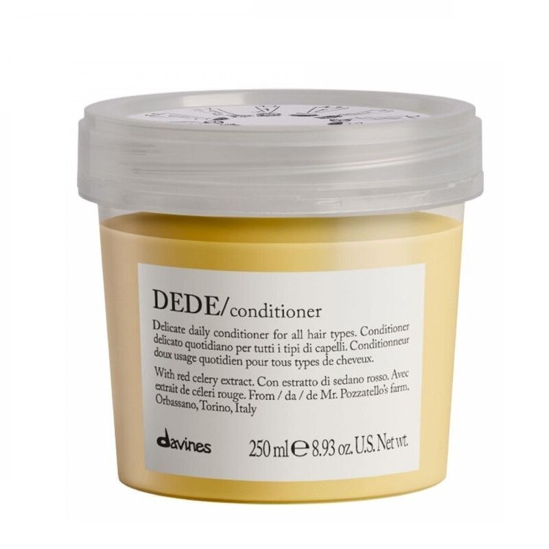 Mitrinošs kondicionieris visiem matu tipiem Davines Essential Haircare Dede Conditioner, 250 ml цена и информация | Matu kondicionieri, balzāmi | 220.lv