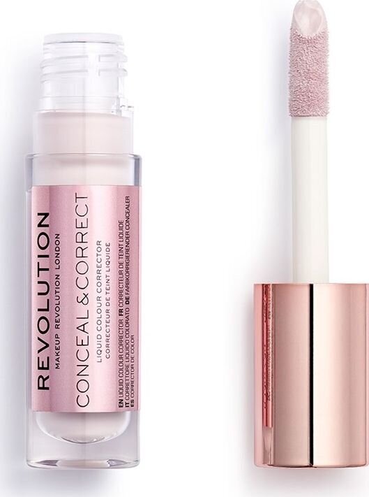 Maskējošs līdzeklis Makeup Revolution Conceal and Correct Lavender, 3.4 ml cena un informācija | Grima bāzes, tonālie krēmi, pūderi | 220.lv