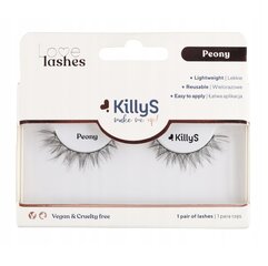 Līmējamās skropstas Killys Make Me Up! Love lashes Peony cena un informācija | Mākslīgās skropstas, skropstu atliecēji | 220.lv