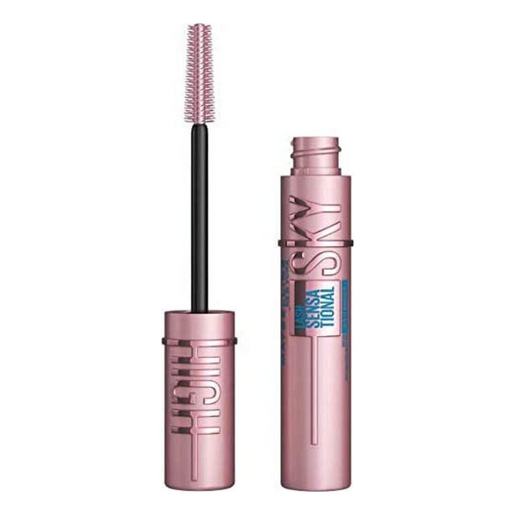 Skropstu tuša Maybelline Lash Sensational Sky High Waterproof 6 ml, Black cena un informācija | Acu ēnas, skropstu tušas, zīmuļi, serumi | 220.lv