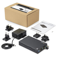 Konvertētājs/Adapteris Startech ET91000SM10 cena un informācija | Komutatori (Switch) | 220.lv