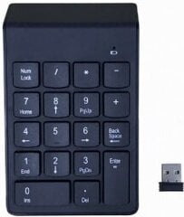 Клавиатура Gembird USB Numeric Keypad Wireless цена и информация | Клавиатуры | 220.lv