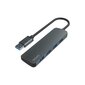 USB Centrmezgls Savio AK-53 4-Port USB 3.1 Gen 1 cena un informācija | Adapteri un USB centrmezgli | 220.lv