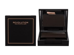 Makeup Revolution London Glossy Brow uzaču krāsa 5 g, Dark цена и информация | Карандаши, краска для бровей | 220.lv