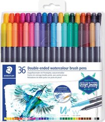 Набор маркеров Staedtler 3001 Design Journey Brush цена и информация | Принадлежности для рисования, лепки | 220.lv