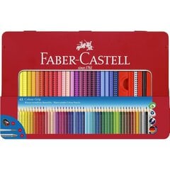 Krāsainie zīmuļi Faber-Castell Colour Grip 48 Daudzums Daudzkrāsains cena un informācija | Modelēšanas un zīmēšanas piederumi | 220.lv