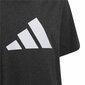 Krekls ar Īsām Piedurknēm Bērniem Adidas Future Icons Melns цена и информация | Krekli, bodiji, blūzes meitenēm | 220.lv