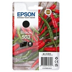 Картридж с оригинальными чернилами Epson 503 Чёрный цена и информация | Картриджи для струйных принтеров | 220.lv