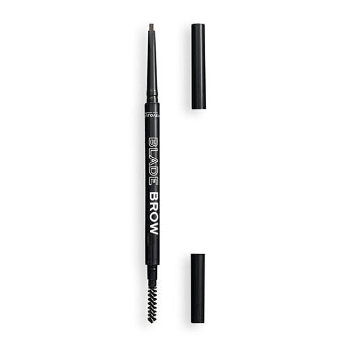 Makeup Revolution Blade Brow Brow Pencil - Uzacu zīmulis 0.1 g, Dark Brown cena un informācija | Uzacu krāsas, zīmuļi | 220.lv