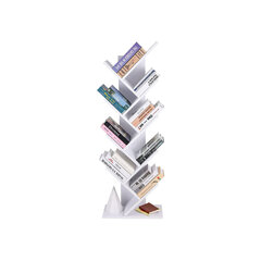 8-уровневая книжная полка в форме дерева цена и информация | Полки | 220.lv