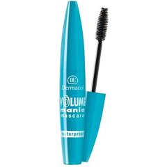 Dermacol Mania Volume Waterproof Mascara - Ūdensizturīga skropstu tuša ar iespaidīgu apjomu 9 ml, Černá cena un informācija | Acu ēnas, skropstu tušas, zīmuļi, serumi | 220.lv