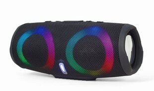 Gembird Bluetooth LED Speaker Black цена и информация | Аудиоколонки | 220.lv