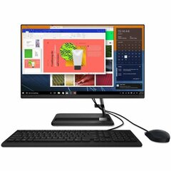 Viss vienā Lenovo Ideacentre 3 24ADA6 128 GB SSD 4 GB RAM 23,8" AMD 3020e Azerty Francūzis cena un informācija | Stacionārie datori | 220.lv