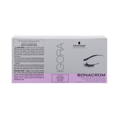 Schwarzkopf Professional Igora Bonacrom - Uzacu krāsa 15 ml, Brown cena un informācija | Uzacu krāsas, zīmuļi | 220.lv