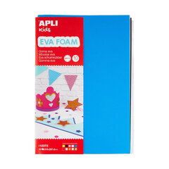 Резина Eva Apli Kids A4 Разноцветный Резина Eva (10 Предметы) цена и информация | Тетради и бумажные товары | 220.lv