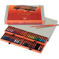 Krāsainie zīmuļi Bruynzeel Design Box 48 Daudzums Daudzkrāsains cena un informācija | Modelēšanas un zīmēšanas piederumi | 220.lv