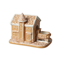 Villeroy & Boch "Winter Bakery Decoration" piparkūku mājiņa/svečturis 20x13x16cm цена и информация | Рождественские украшения | 220.lv