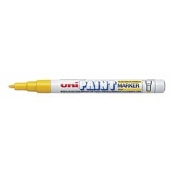 Permanentais marķieris Uni-Ball Paint PX-21L Dzeltens 12 gb. cena un informācija | Modelēšanas un zīmēšanas piederumi | 220.lv