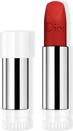 Lūpu krāsa Dior Rouge Dior Satin Refill Barra De Labios 999 Fini Matt цена и информация | Lūpu krāsas, balzāmi, spīdumi, vazelīns | 220.lv