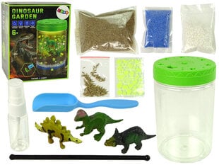 Rotaļlietu komplekts Lean Toys Dinozauru dārzs cena un informācija | Attīstošās rotaļlietas | 220.lv